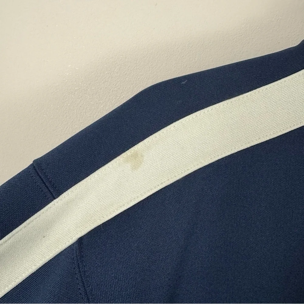 The North Face Men's Track Jacket Navy Blue Full Zip Size XL